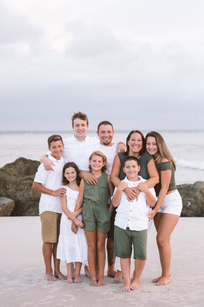 Candid family photography from Tybee Island professional photographer Shannon Christopher