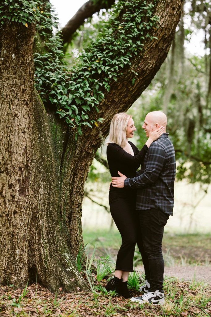 Wormsloe-engagement-session