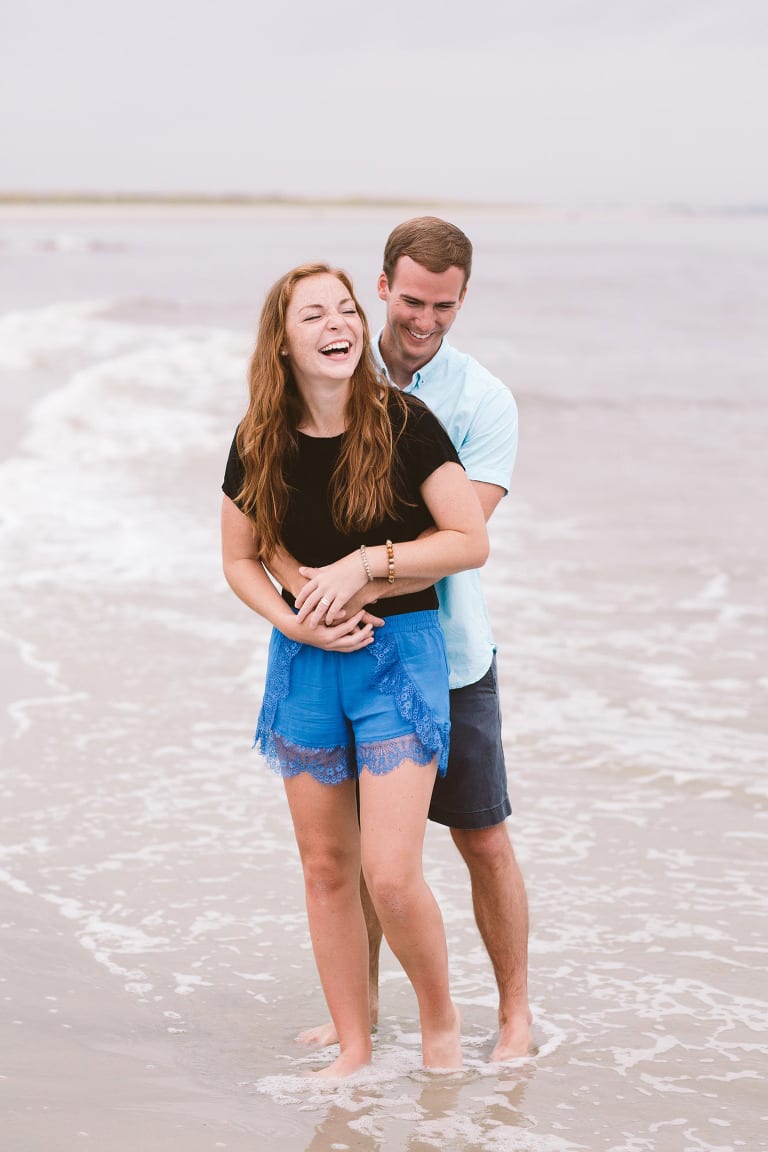 Tybee engagement photo session